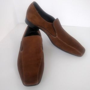 Aston Grey Seward Brown Suede Men's Loafers 8.5